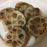 簡単ジューシー！レンコンの挽肉はさみ揚げ