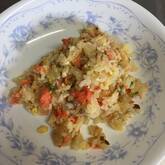 基本のチャーハン 鮭たっぷり 10分で！簡単丁寧においしく作ろう