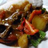 カボチャのカレー