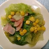 レタスの洋風蒸し