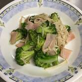 ブロッコリーのニンニク炒め