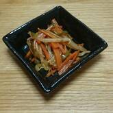 豆モヤシのコショウ炒め