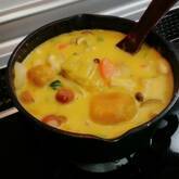 ルーなしで作る！具だくさんのパンプキンシチュー