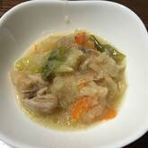 鶏肉とキノコのおろし和え