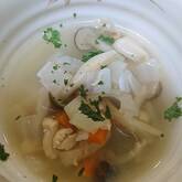 たっぷり野菜のチキンスープ