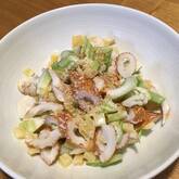 セロリとちくわのサラダ