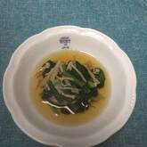 シャキシャキ！小松菜とエノキの煮浸し