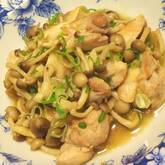 鶏もも肉のユズコショウ炒め