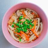 キノコおろしうどん