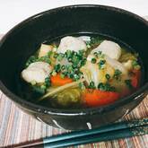 鶏だんご汁