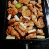 フライパンで焼き鳥