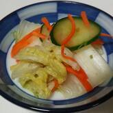 白菜の浅漬け