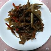 牛肉のしぐれ煮