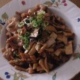 簡単すぐできる！豚こま切れ肉のスタミナ炒め