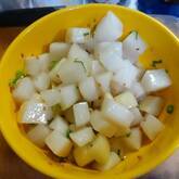 混ぜるだけで一品完成！やみつき大根のナムル