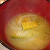 カボチャのみそ汁