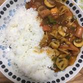 ソーセージのスープカレー