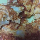 明太とろろのふんわり焼き