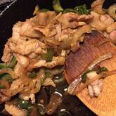 豚肉のソース炒め