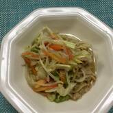 モヤシ炒めのあんかけ