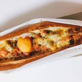 フランスパンピザ