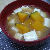 カボチャのみそ汁