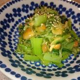 ナメコのからし和え