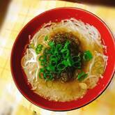 とろろ昆布入りにゅうめん