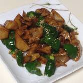 レンコンの甜麺醤炒め