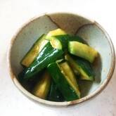 ピリ辛キュウリ