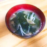 エノキのみそ汁