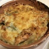 鮭のトロ～りグラタン