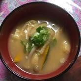 カボチャのみそ汁