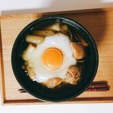 とろろ月見そば