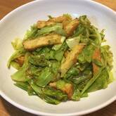 キャベツのスパイシー炒め