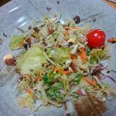 キャベツのしば漬け和え