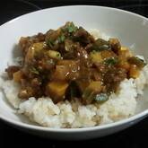 フライパン一つでドライカレー