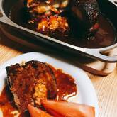 チーズ入りハンバーグ