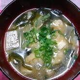 たっぷり大根のみそ汁