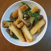 厚揚げのきんぴら