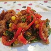 ピーマンのかき揚げ