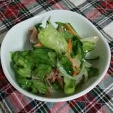 生ハムとルッコラのサラダ