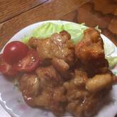 鶏もも肉の竜田揚げ