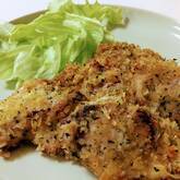 鶏肉のハーブパン粉焼き