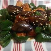 鶏肉のショウガ焼き