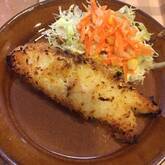 カレイのパン粉焼き