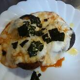 焼きシイタケのトロロかけ