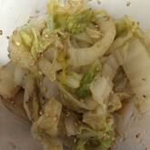 白菜のゴマ和え