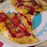 オープンオムレツ