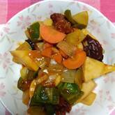 カマボコ酢豚風